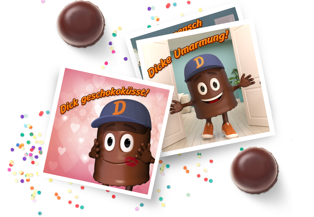 Lustige Grußbilder mit Dickie Motiven