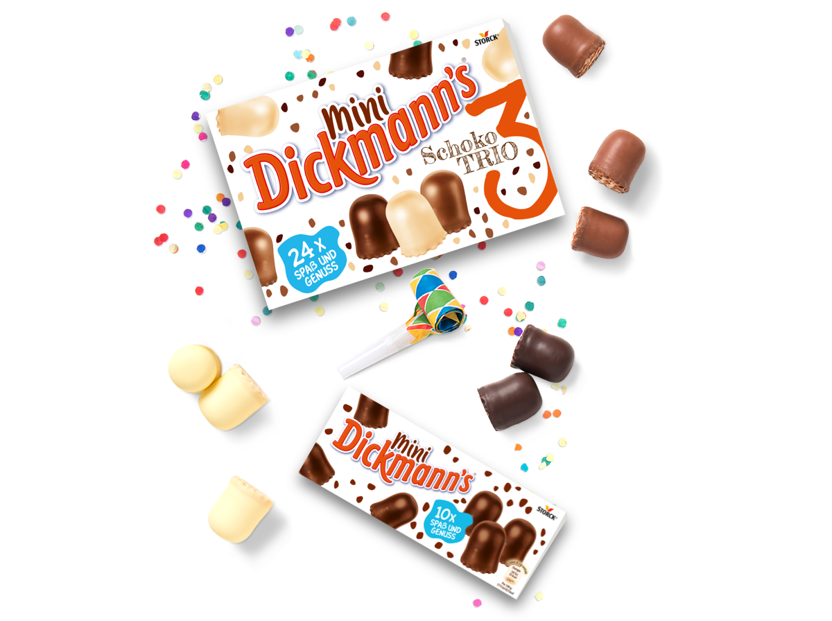 Verpackung Mini Dickmann’s