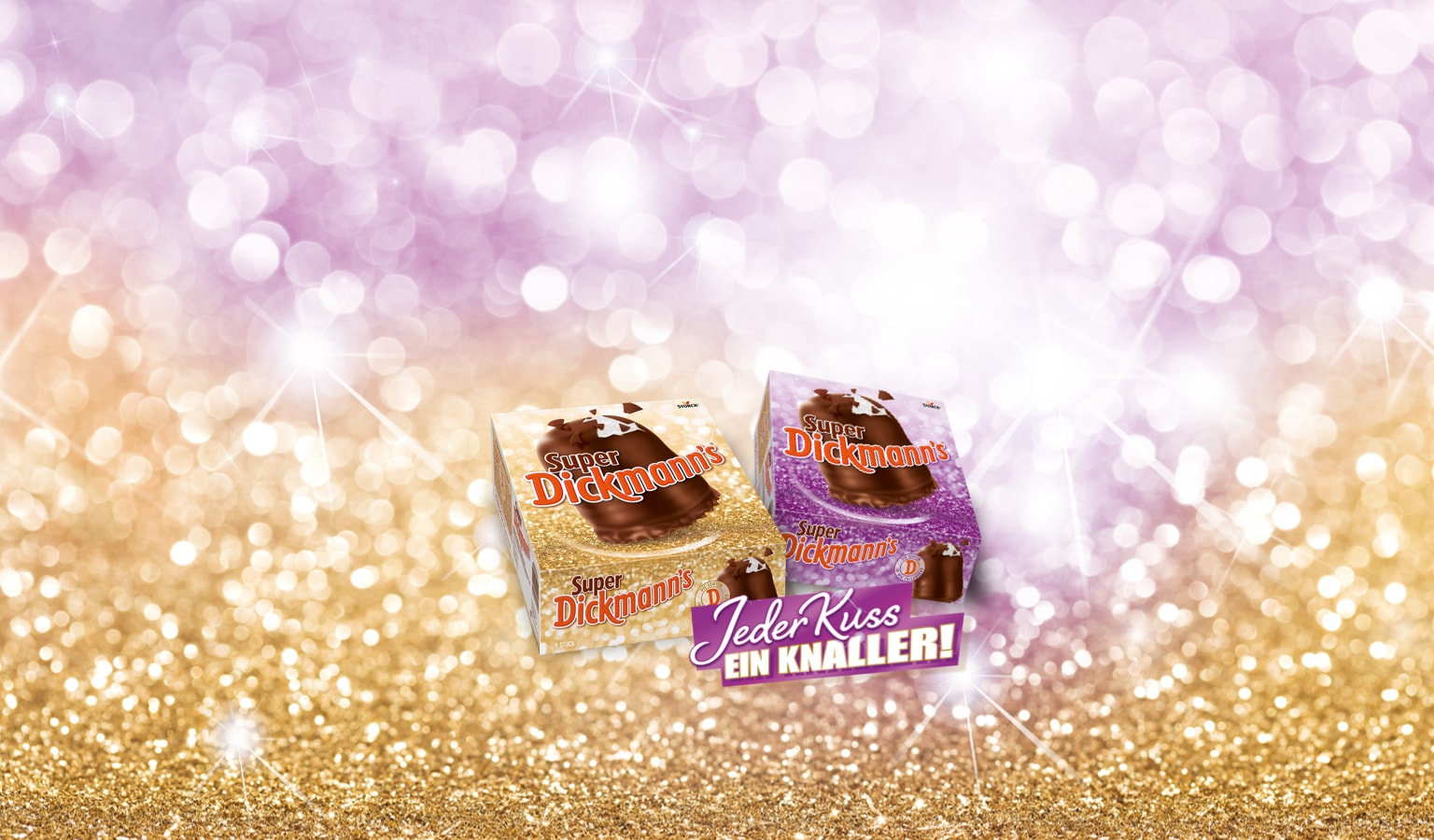 Jeder Kuss ein Knaller – Silvesterspaß mit Super Dickmann’s