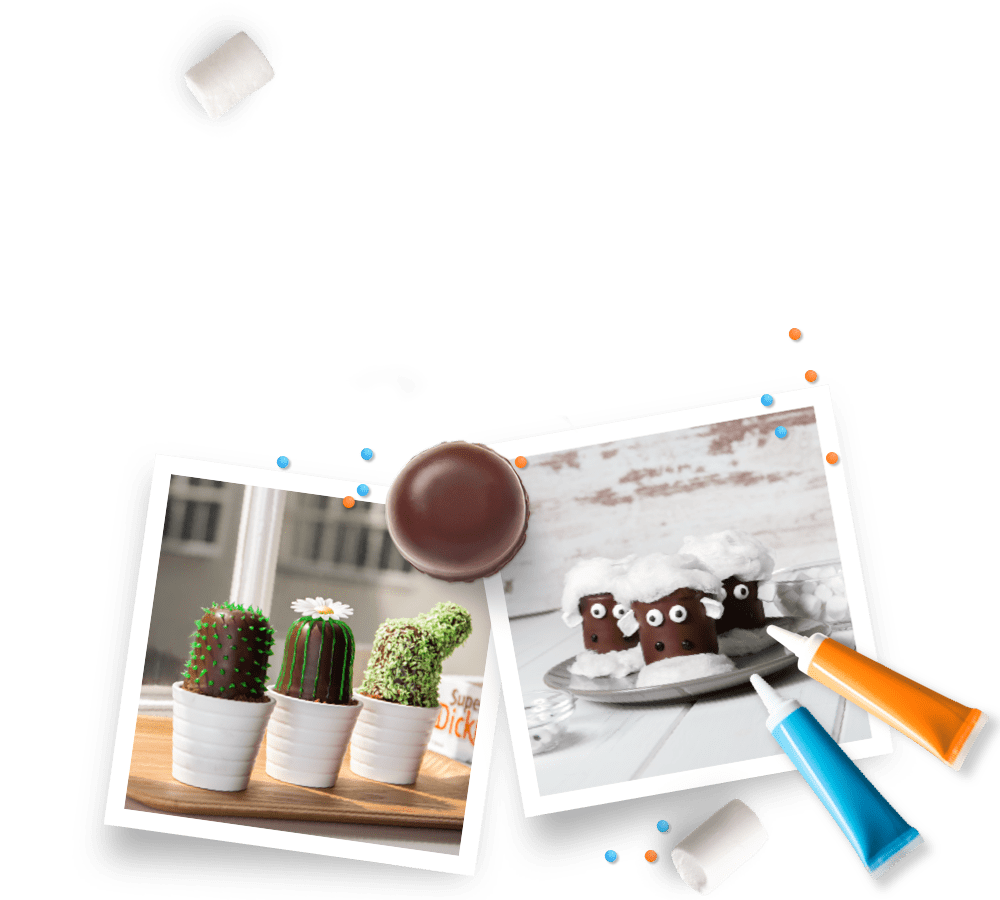 Ideen zum Dekorieren mit Dickmann’s