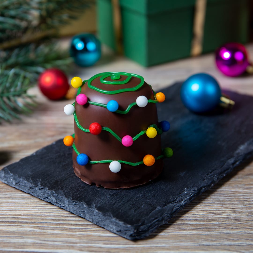 Strahlender Dickmann’s Weihnachtsbaum