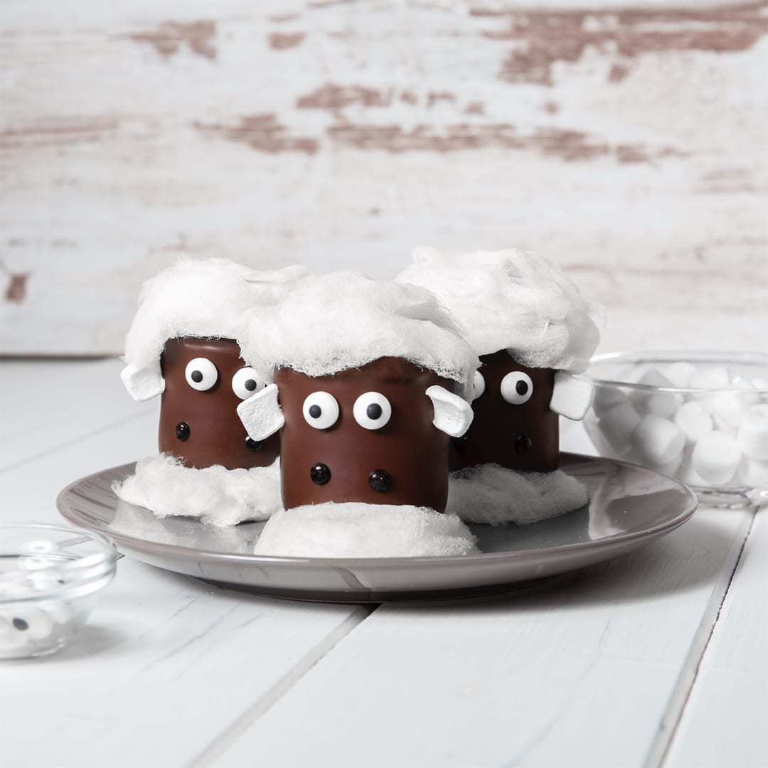 Flauschige Dickmann’s Schafe