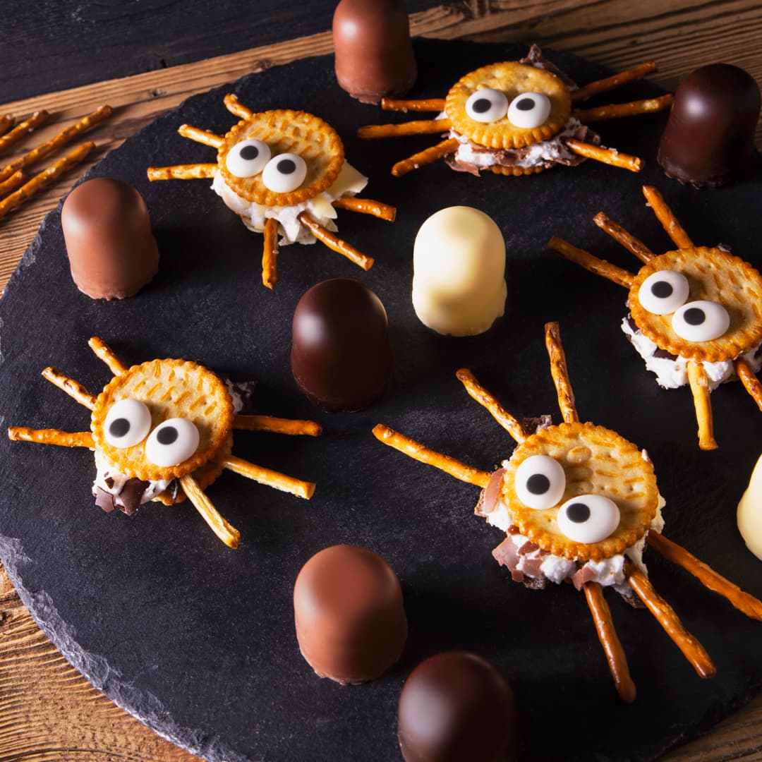 Mini Dickmann’s Spinnen