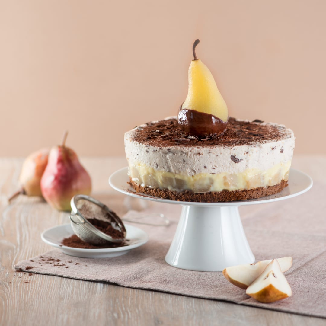 Dickmann’s Birnen Schokoladentorte